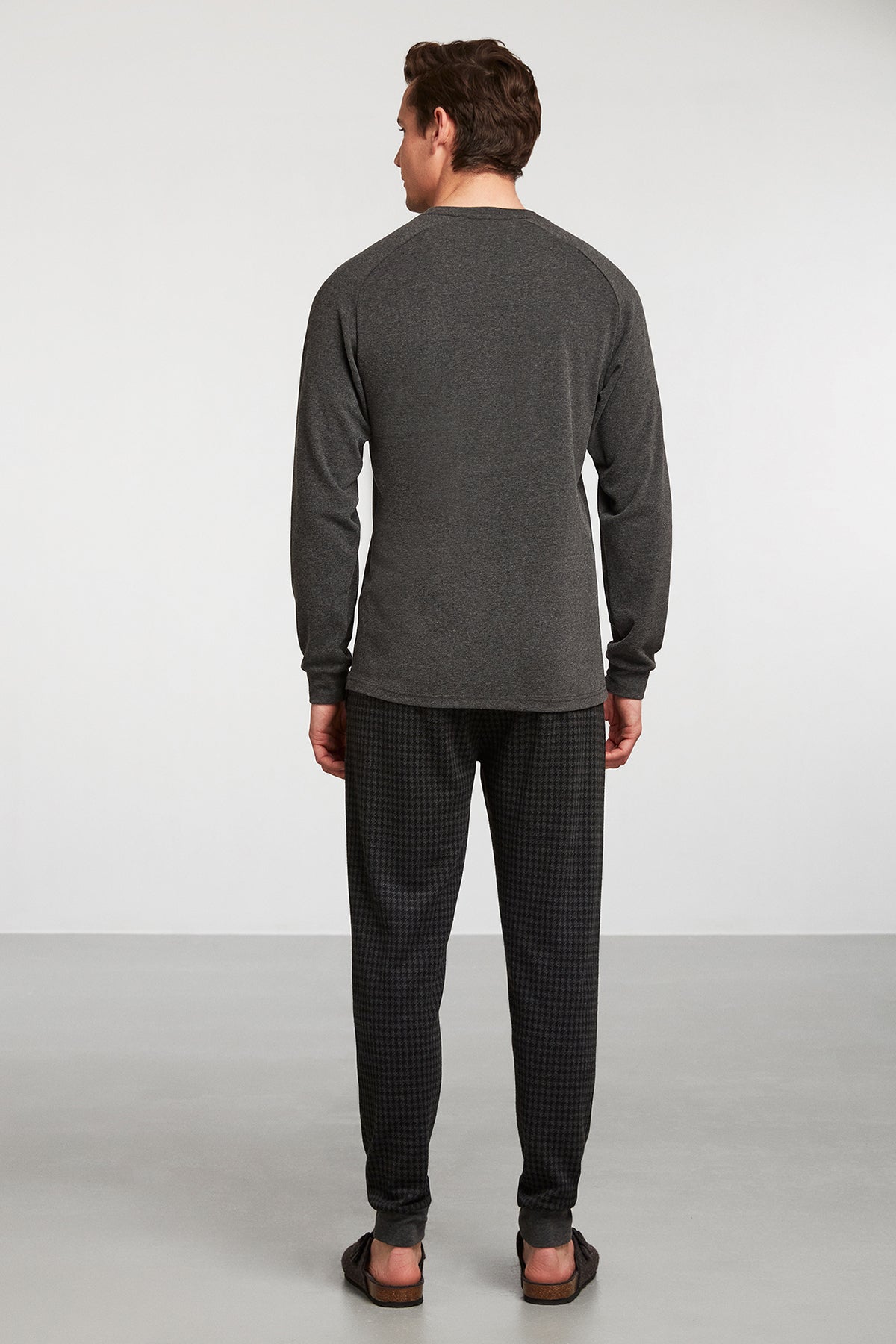 Ensemble pyjama homme anthracite